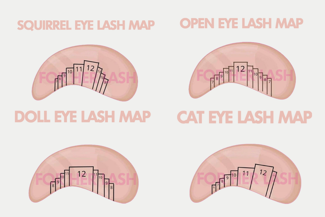 Discover the Art of Lash Mapping: 4 Lash Styles to Elevate Your Look