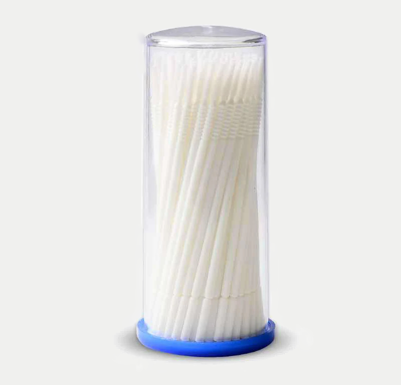 100-Piece Cotton Swab Brushes for Eyelash Extensions
