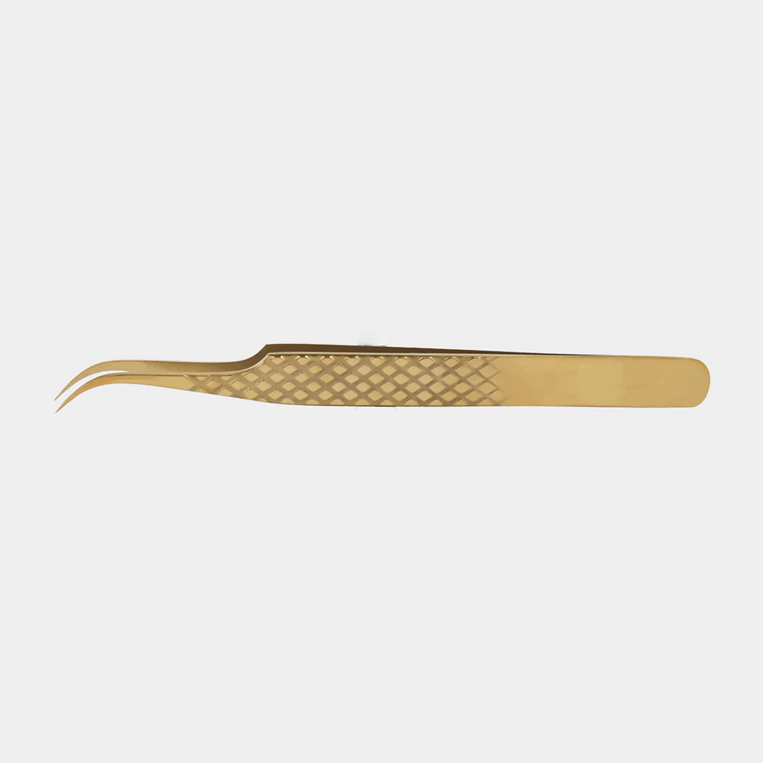 GFH-06 GOLD TWEEZERS FOR EYELASH EXTENSION