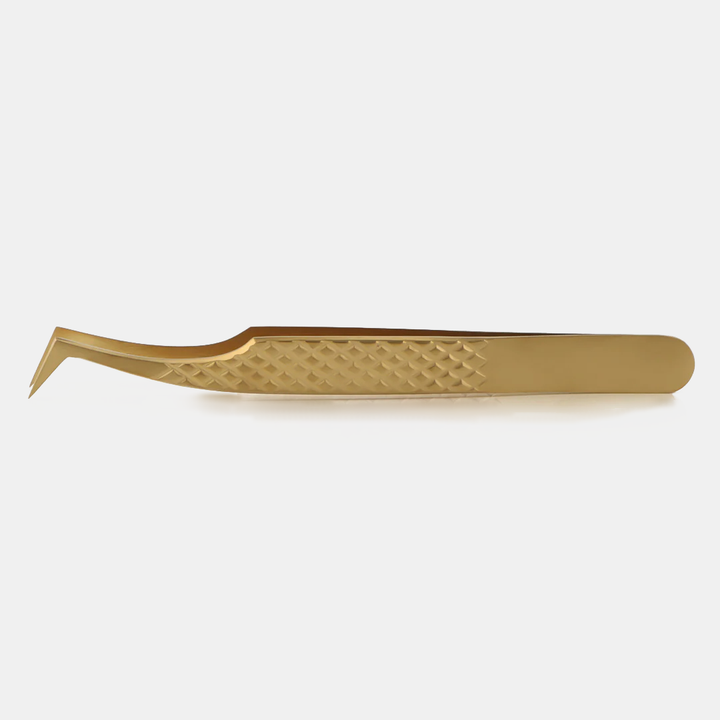 GFH-01 GOLD TWEEZERS FOR EYELASH EXTENSION