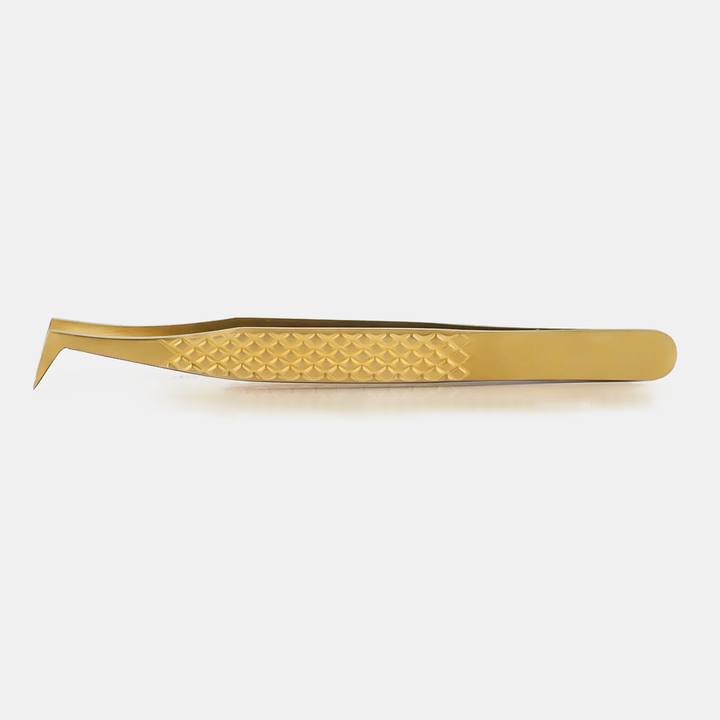 GFH-03 GOLD TWEEZERS FOR EYELASH EXTENSION