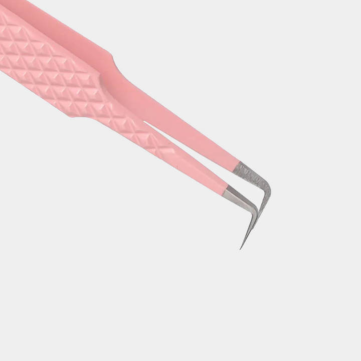 PINK-06 Pink 90 Degree Tweezer