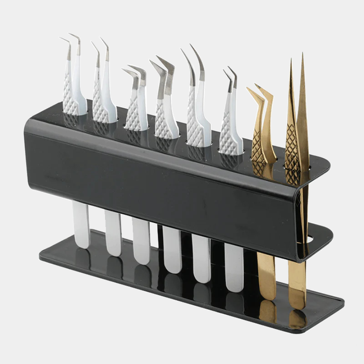 Acrylic 8 Slot Tweezer Display Holder