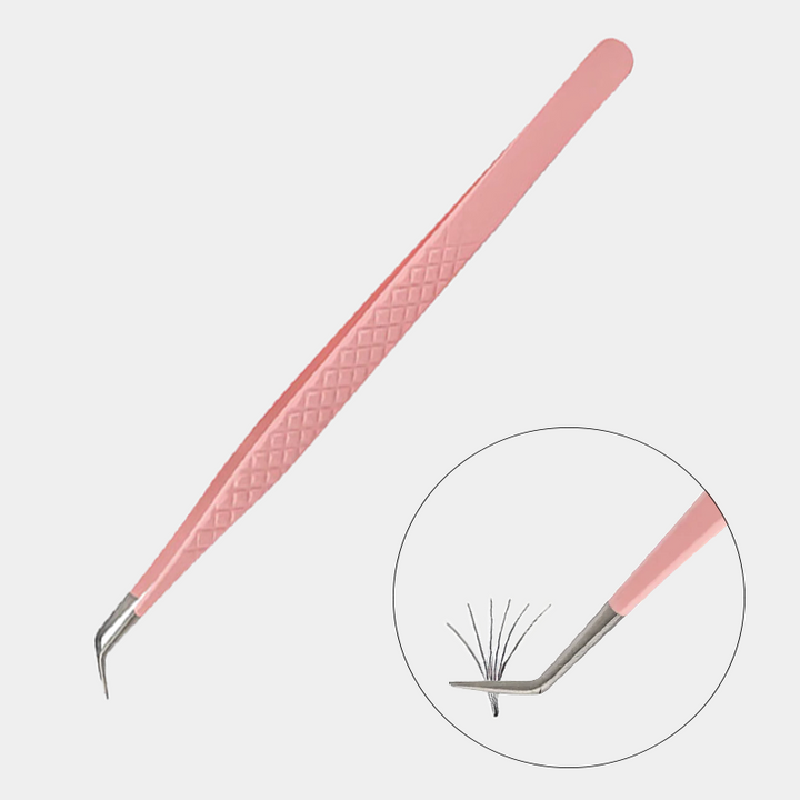 PINK-07 Straight Sharp Pointed Tweezer